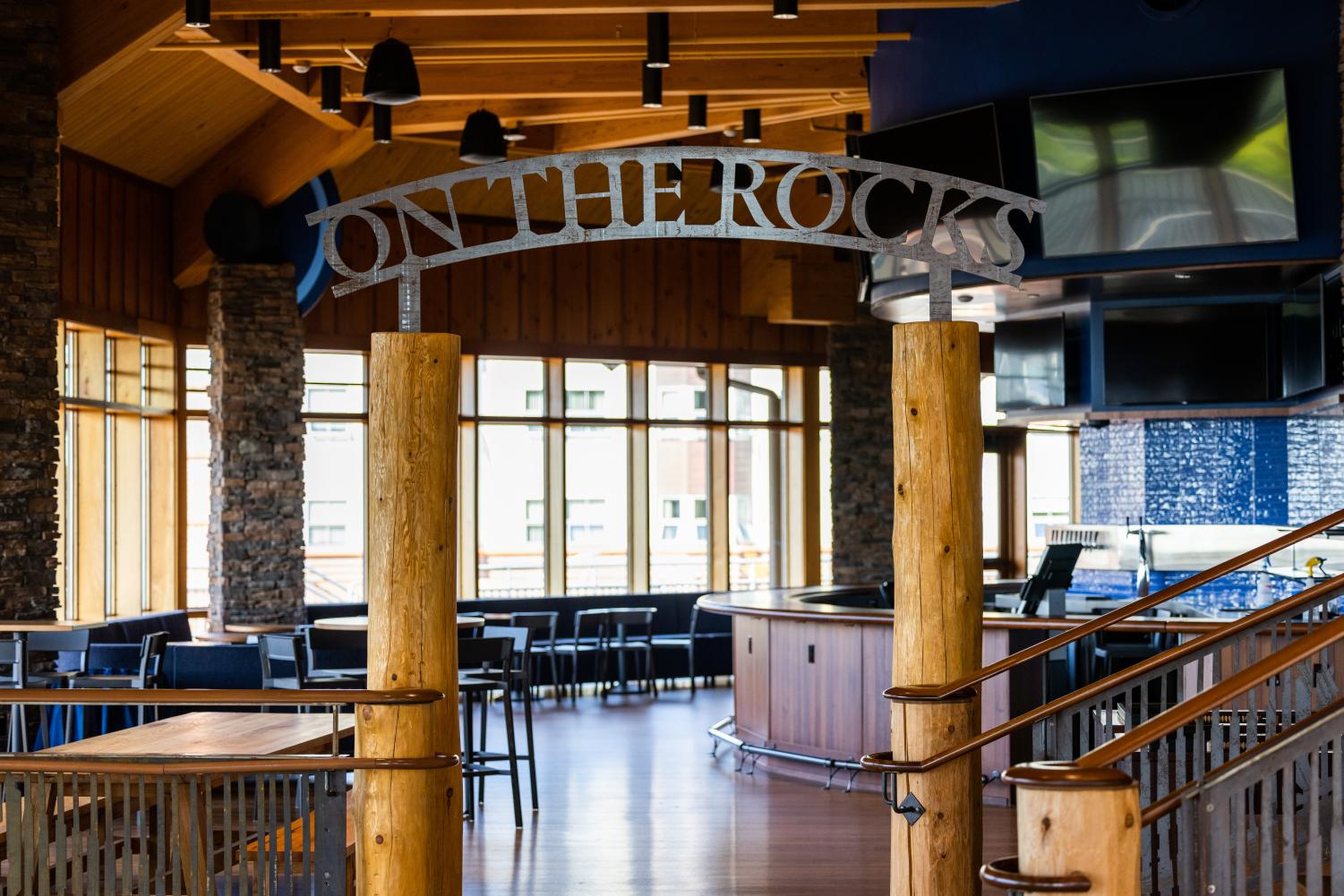 On the Rocks Signage