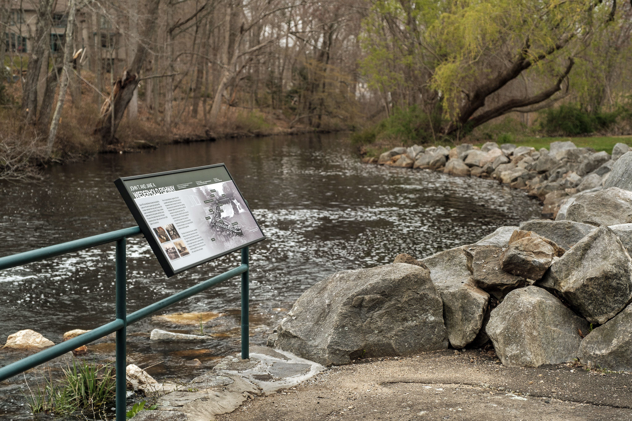 Wiederhold Fishway Interpretive Signage